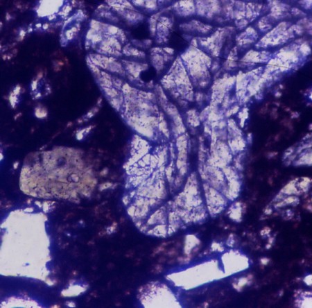 Olivine - Plain polarized light - Puebla - Mexico